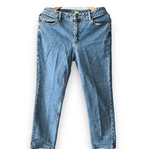 Vintage Liz Claiborne Cotton Petite Straight Leg Jeans Y2K Size 8P